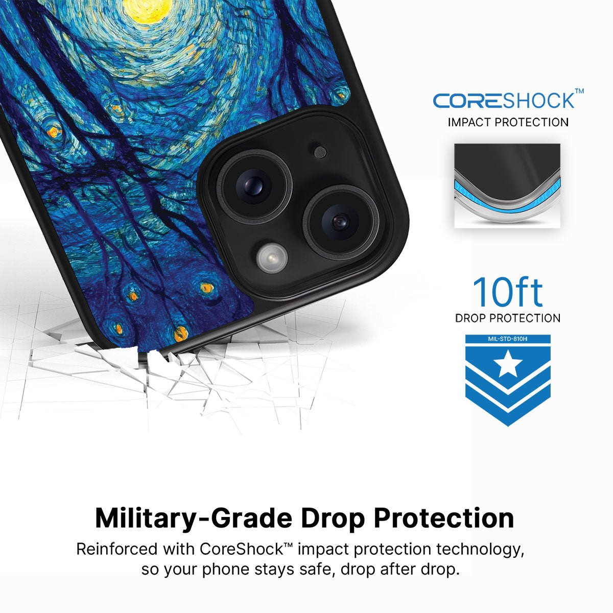 Moonlit Forest - iPhone 14 Plus Case