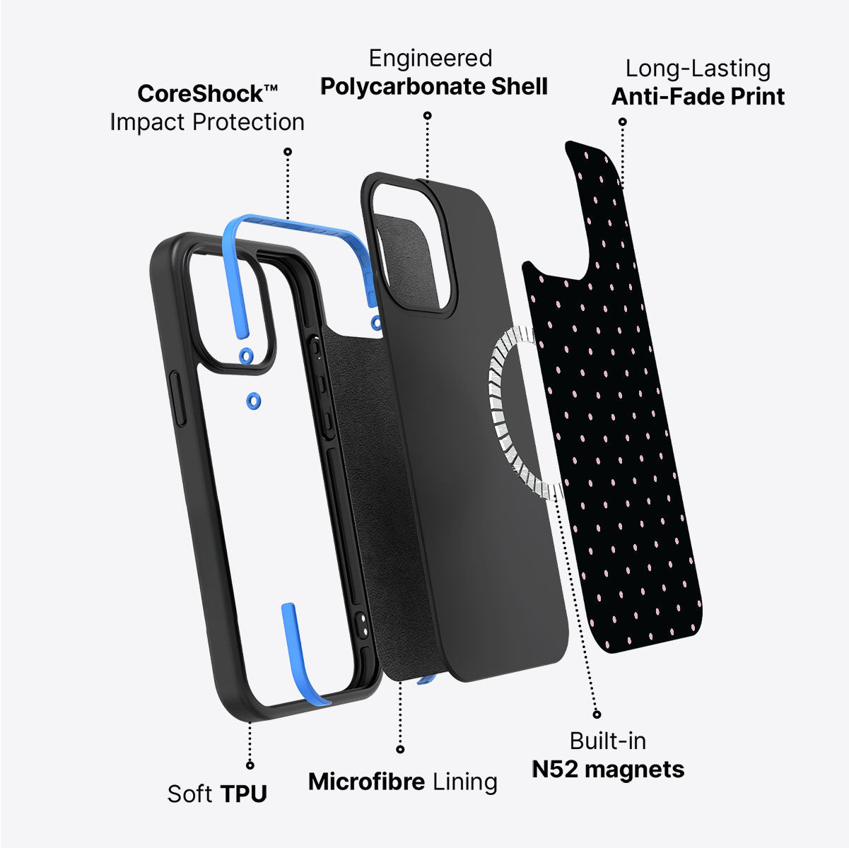Noirelle - iPhone 14 Plus Case #case type_core (magsafe)