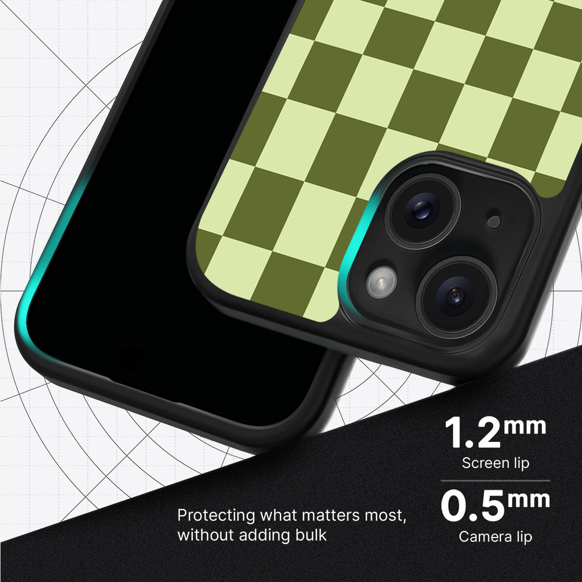 Olive Meadow - iPhone 14 Plus Case