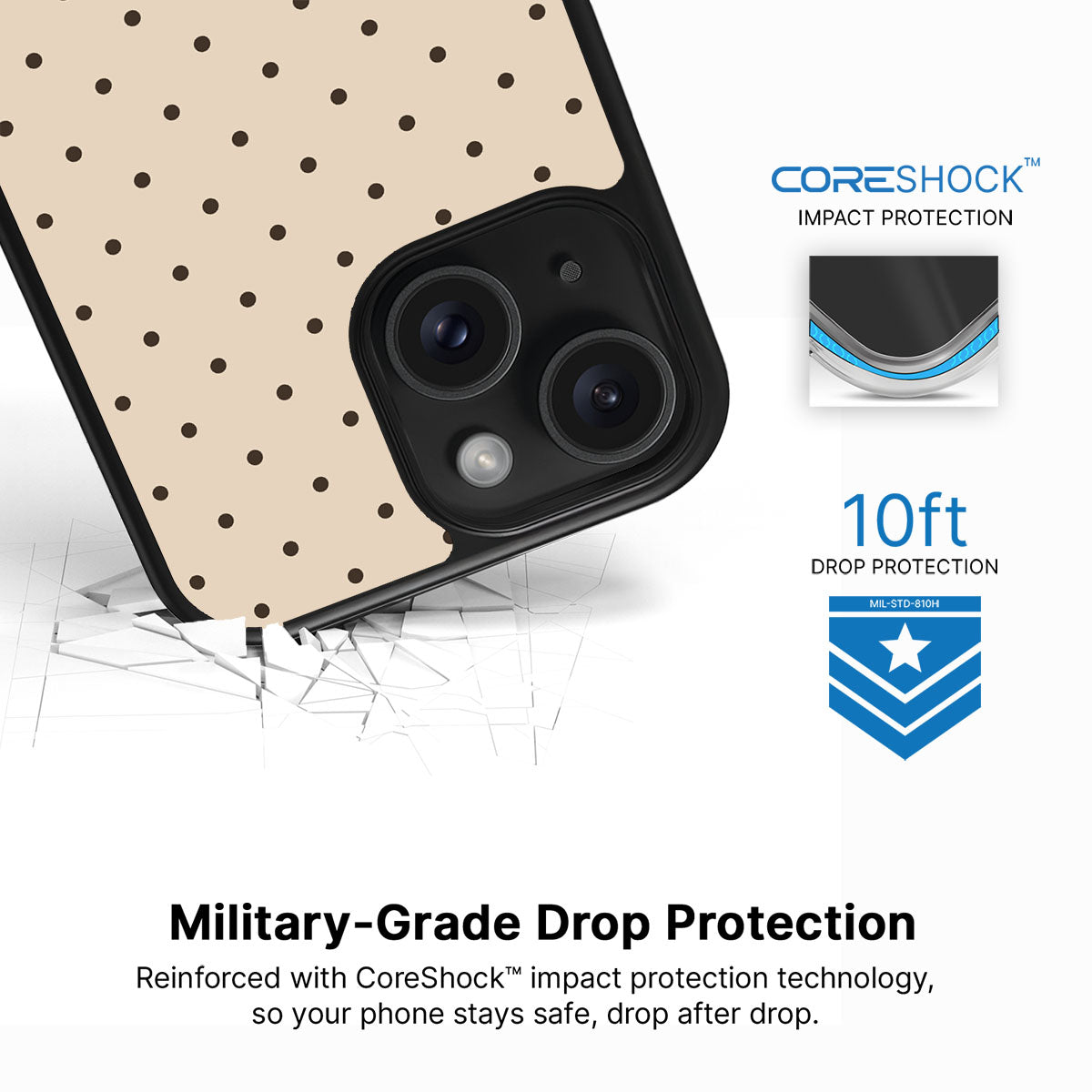 Sand Pearl - iPhone 14 Plus Case #case type_core (magsafe), #case type_core (non magsafe)