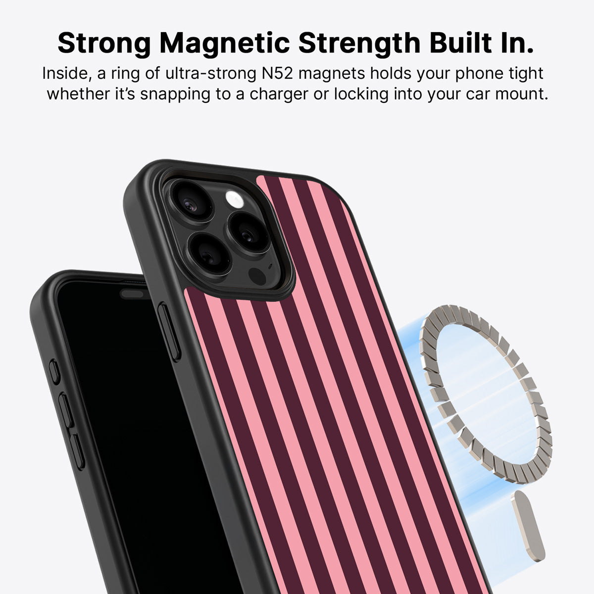 iPhone 14 Pro MagSafe case – Candy Column design