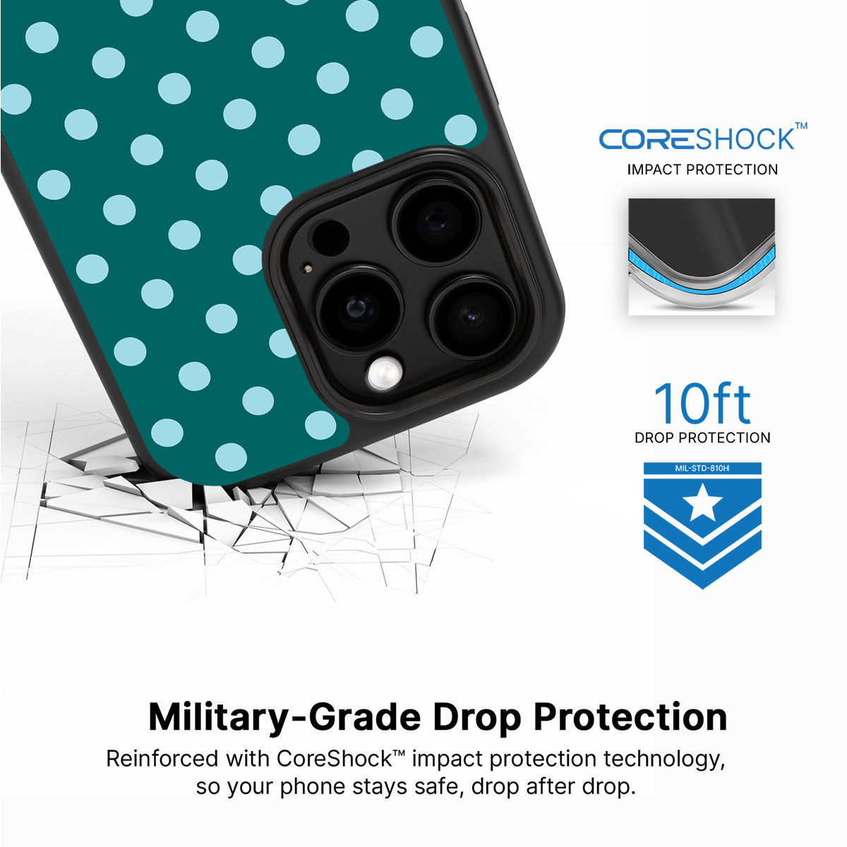 Diving Deep iPhone 14 Pro case with drop protection