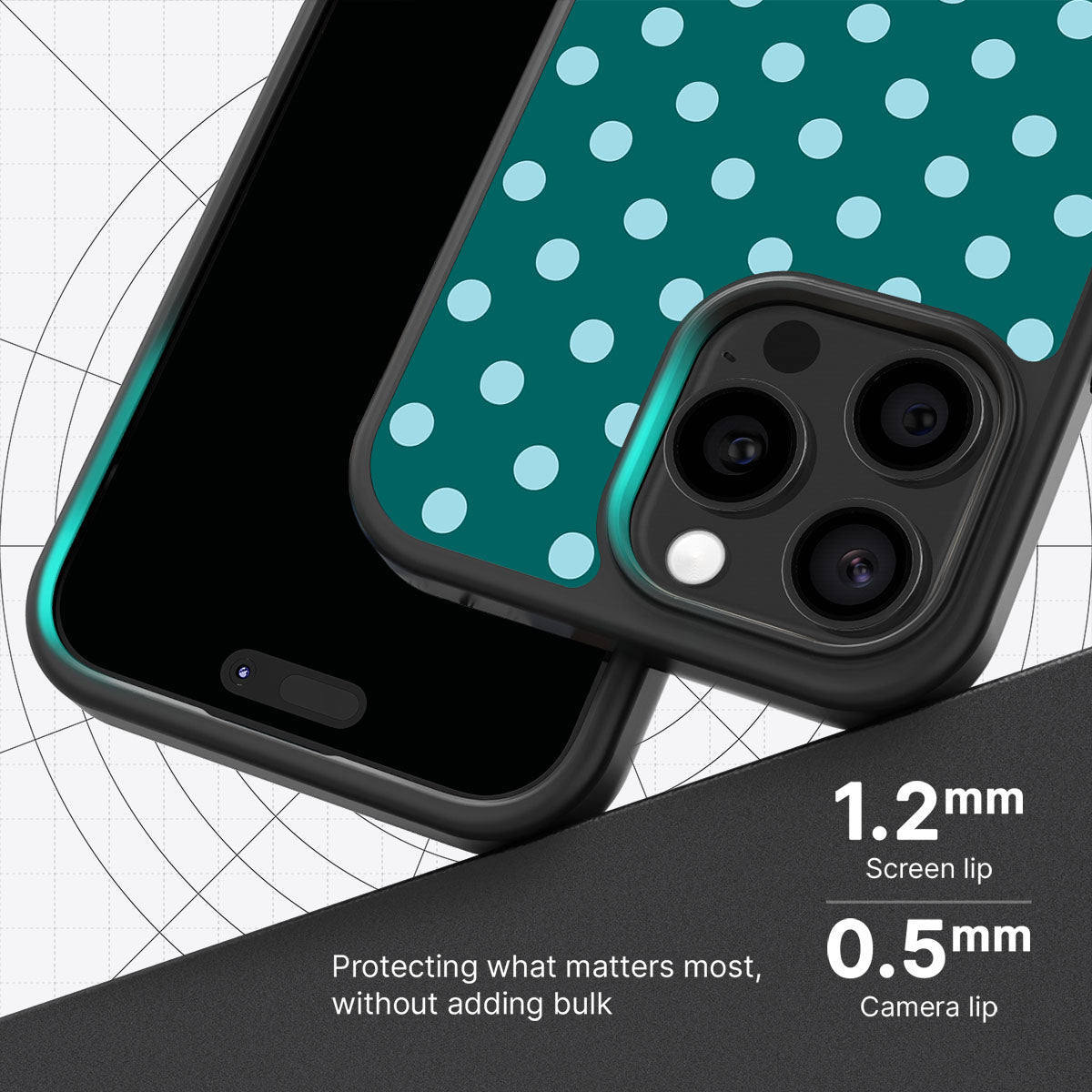 Diving Deep slim iPhone 14 Pro phone case