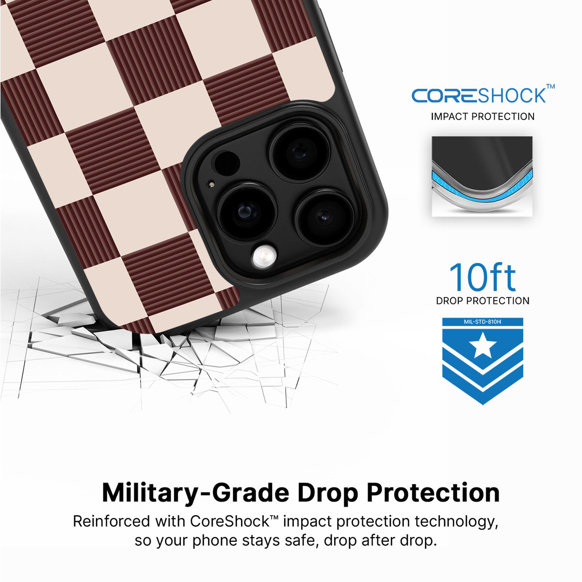 Elegance Espresso - iPhone 14 Pro Case #case type_core (magsafe), #case type_core (non magsafe)