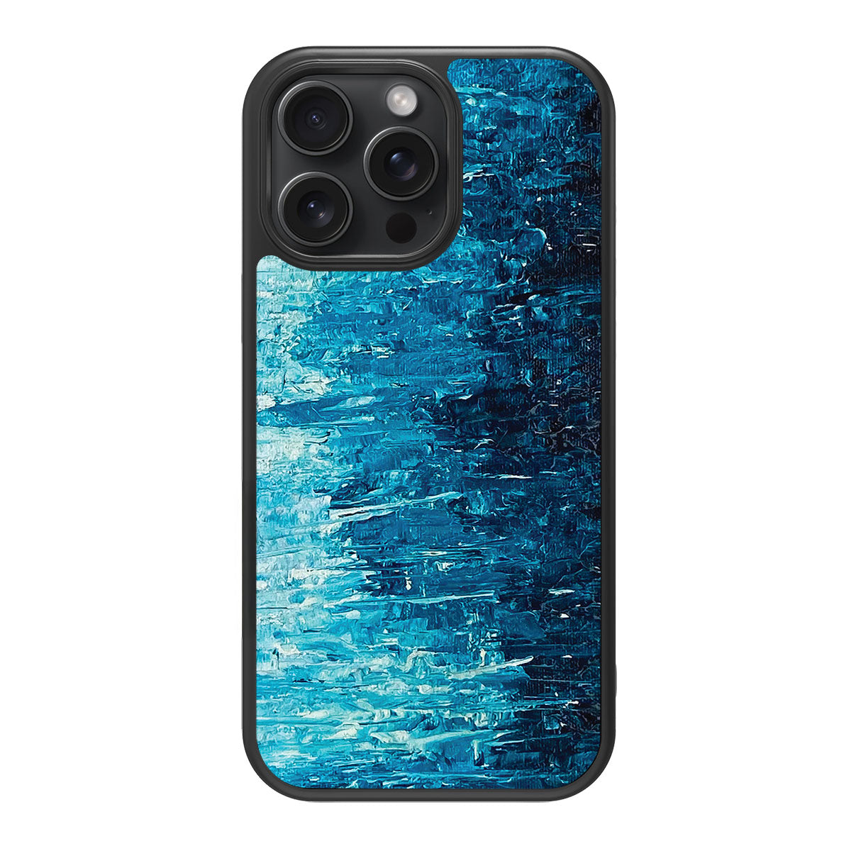 Indigo Impasto - iPhone 14 Pro Case #case type_core (magsafe), #case type_core (non magsafe)