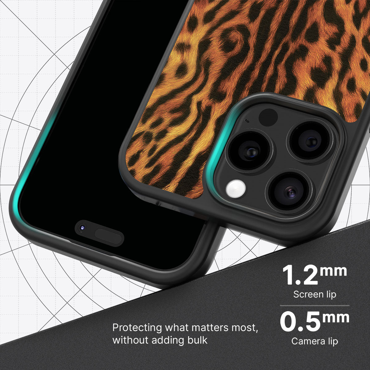 Leopard Trail - iPhone 14 Pro Case #case type_core (magsafe), #case type_core (non magsafe)