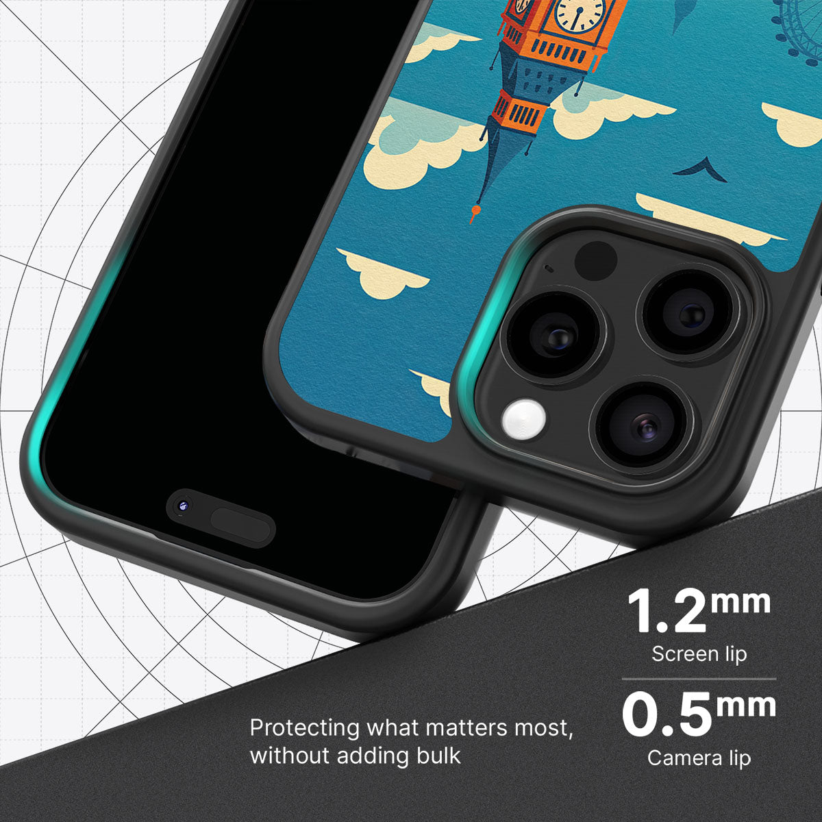 London - iPhone 14 Pro Case #case type_core (magsafe), #case type_core (non magsafe)