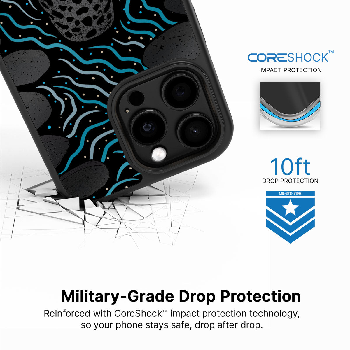 Midnight Panther - iPhone 14 Pro Case, #case type_core (magsafe), #case type_core (non magsafe)