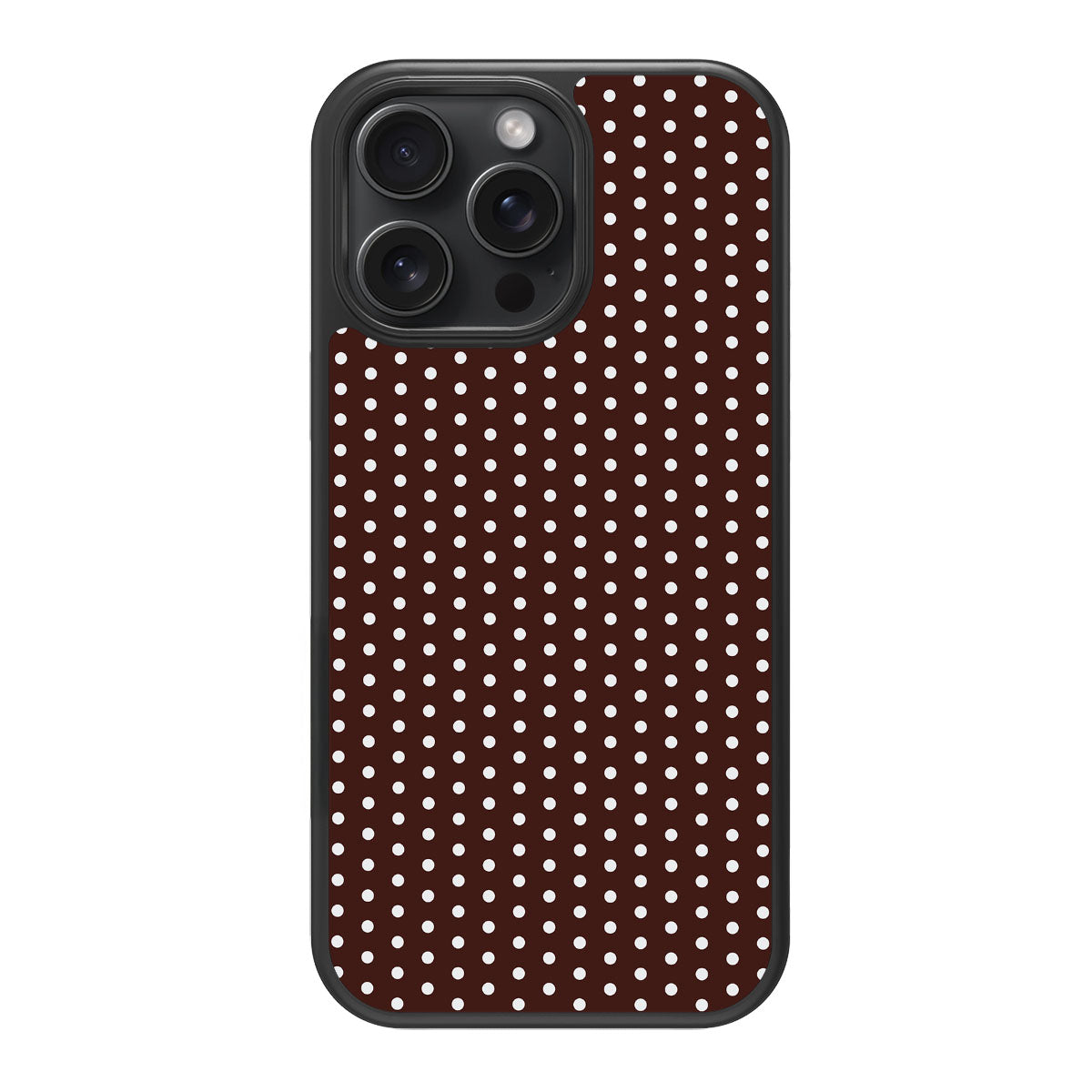 Milk Chocolate design back view – iPhone 14 Pro case