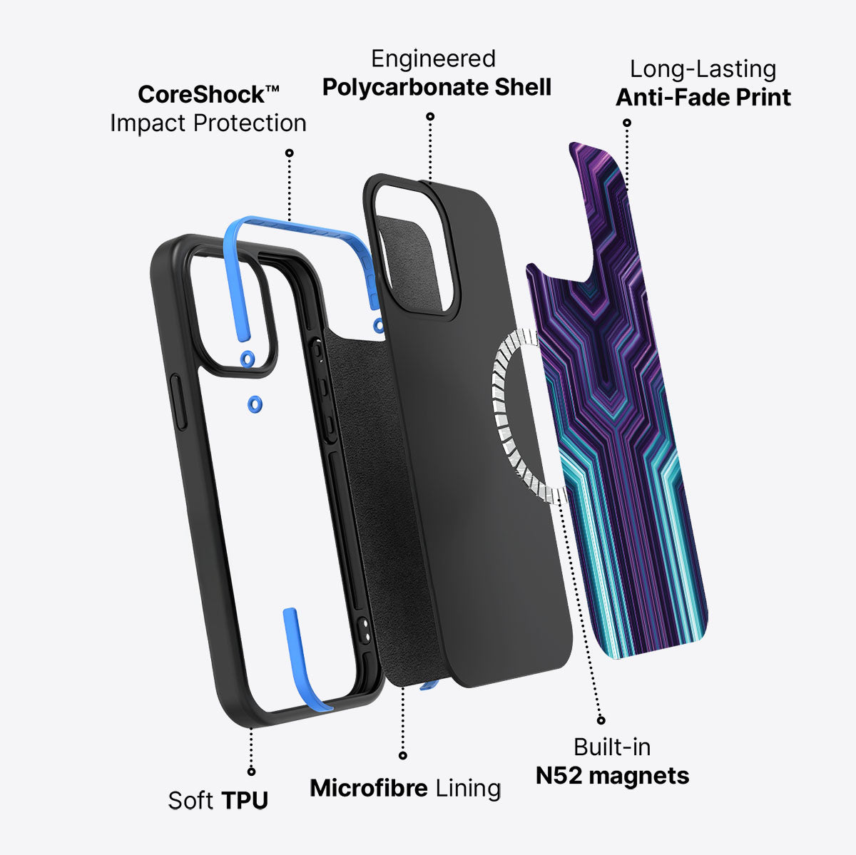 Neonverse - iPhone 14 Pro Case #case type_core (magsafe)