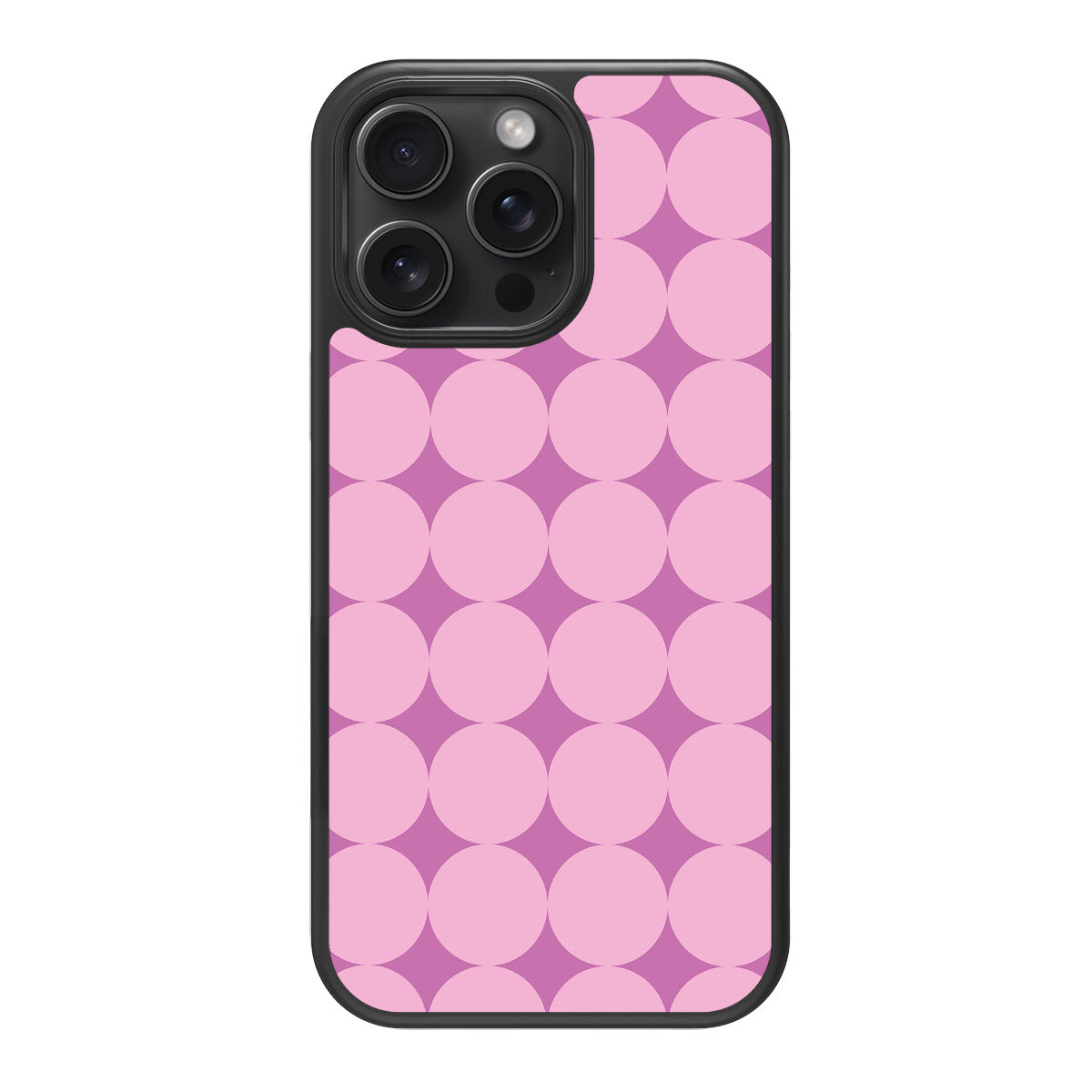 Rose Garden design back view – iPhone 14 Pro case