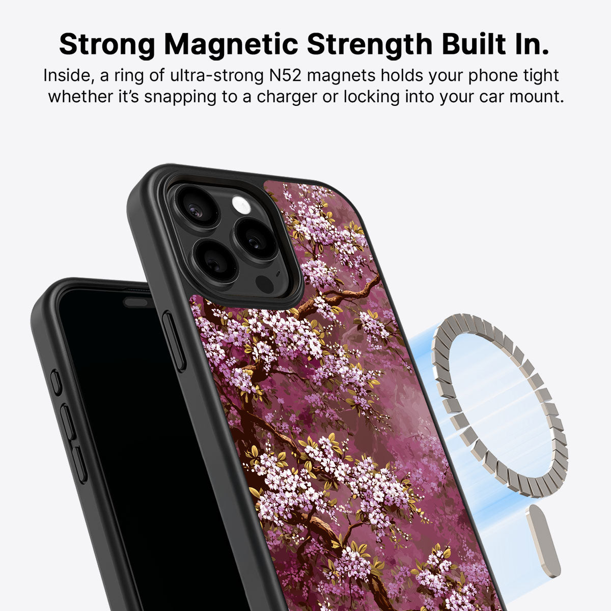 Rose Whisper - iPhone 14 Pro Case #case type_core (magsafe)