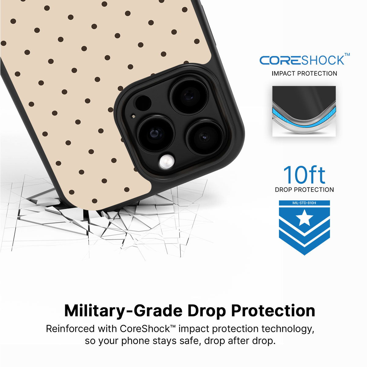 Sand Pearl - iPhone 14 Pro Case #case type_core (magsafe), #case type_core (non magsafe)