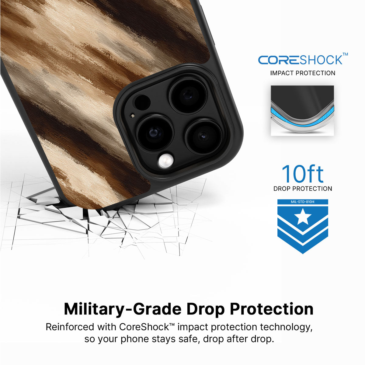 Bronze Terra - iPhone 14 Pro Max Case #case type_core (magsafe), #case type_core (non magsafe)