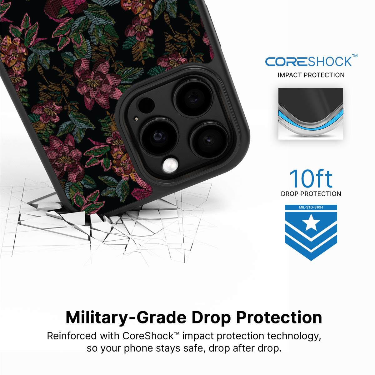 Floral Tapestry - iPhone 14 Pro Max Case #case type_core (magsafe), #case type_core (non magsafe)