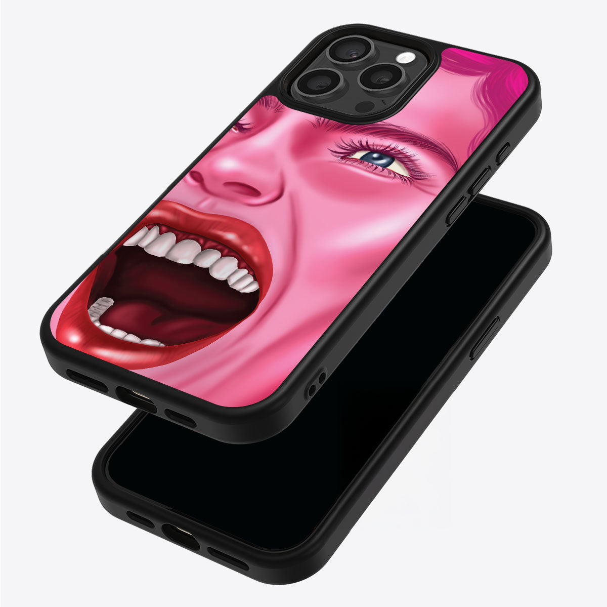 Pink Rage - iPhone 14 Pro Max Case #case type_core (magsafe), #case type_core (non magsafe)