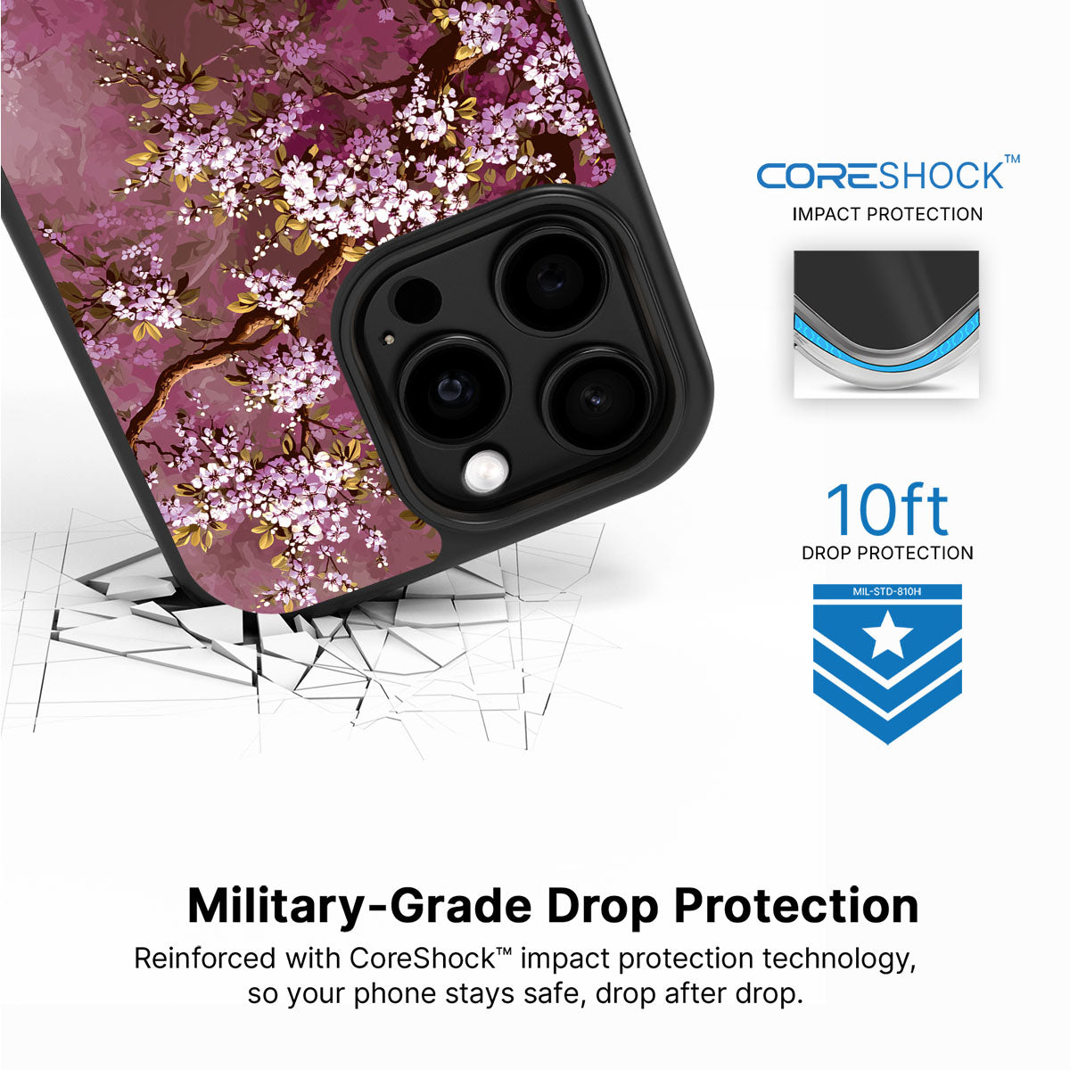 Rose Whisper - iPhone 14 Pro Max Case #case type_core (magsafe), #case type_core (non magsafe)