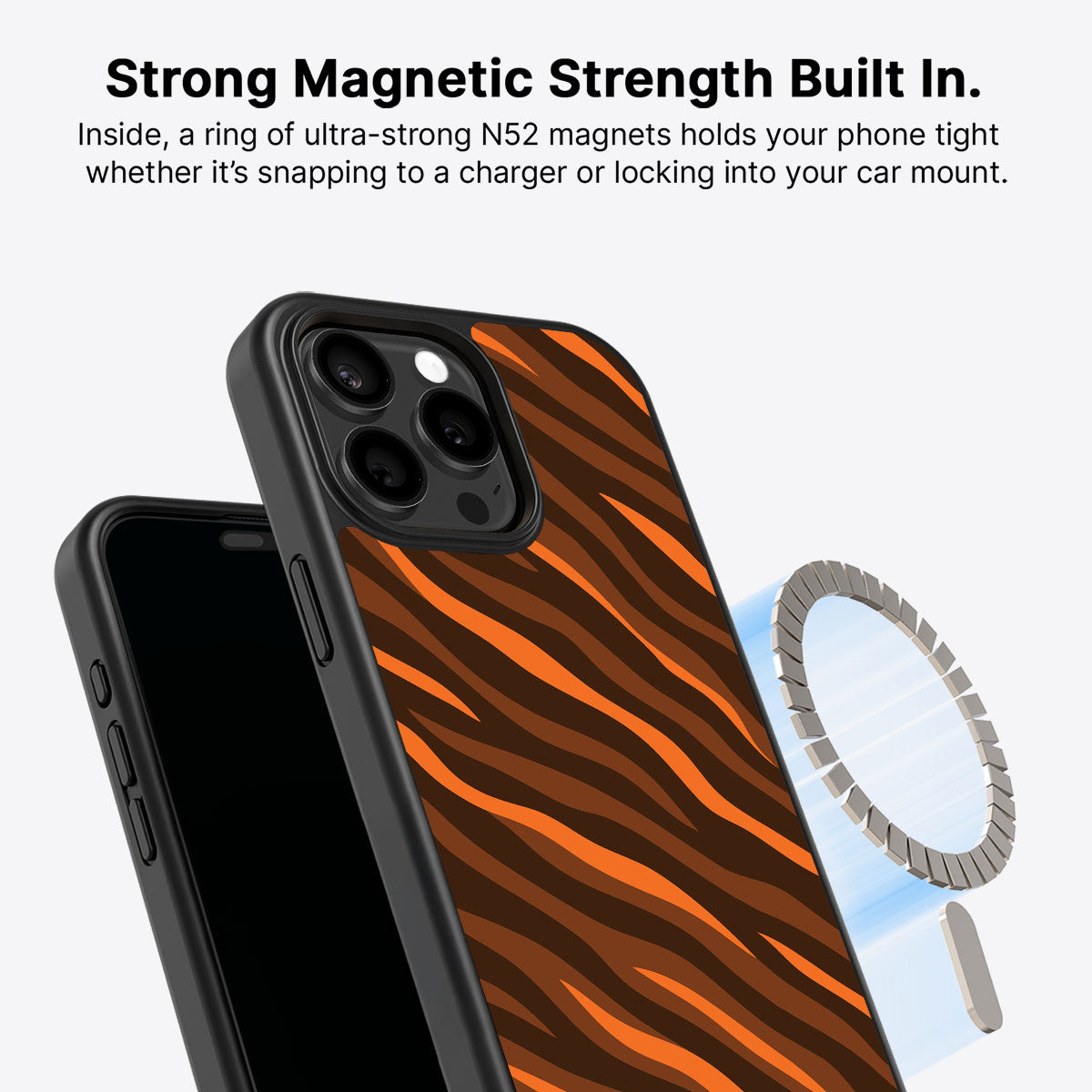 Tiger Trace - iPhone 14 Pro Max Case #case type_core (magsafe)