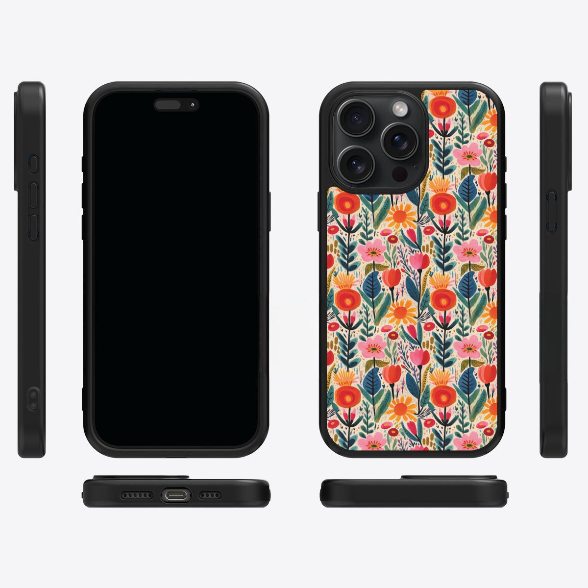 Wild Blossoms - iPhone 14 Pro Max Case #case type_core (magsafe), #case type_core (non magsafe)