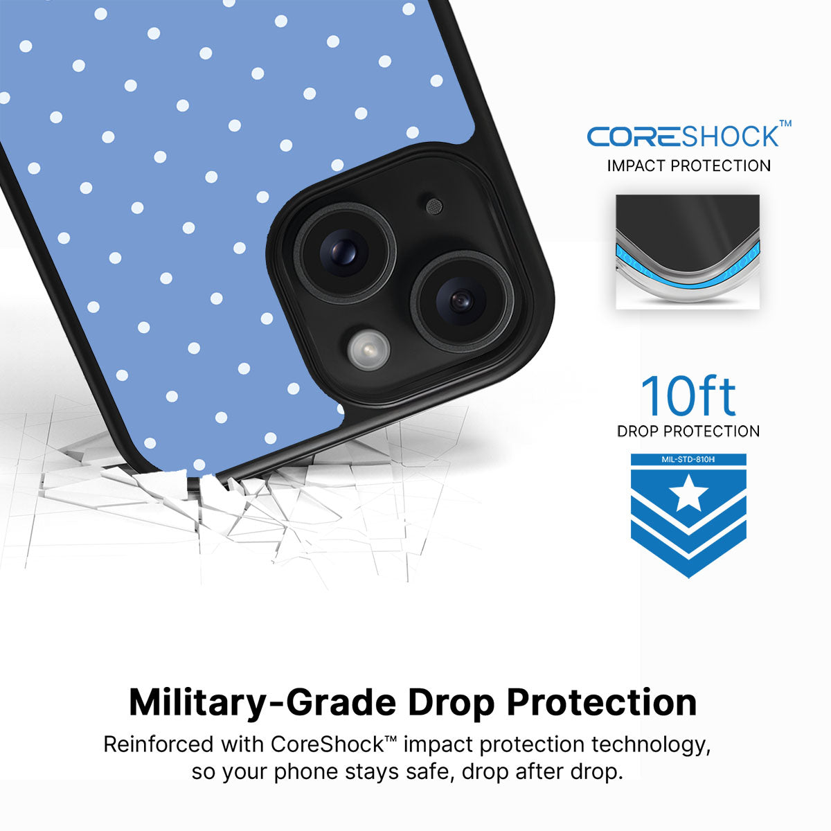 Azurelle - iPhone 15 Case #case type_core (magsafe), #case type_core (non magsafe)