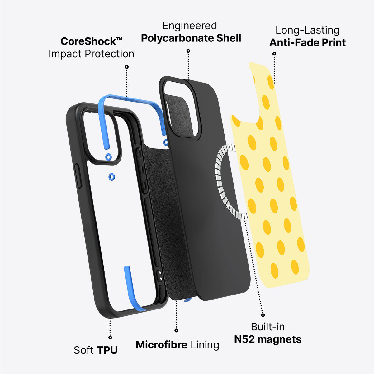 iPhone 15 case construction – Bitter Lemoande phone case
