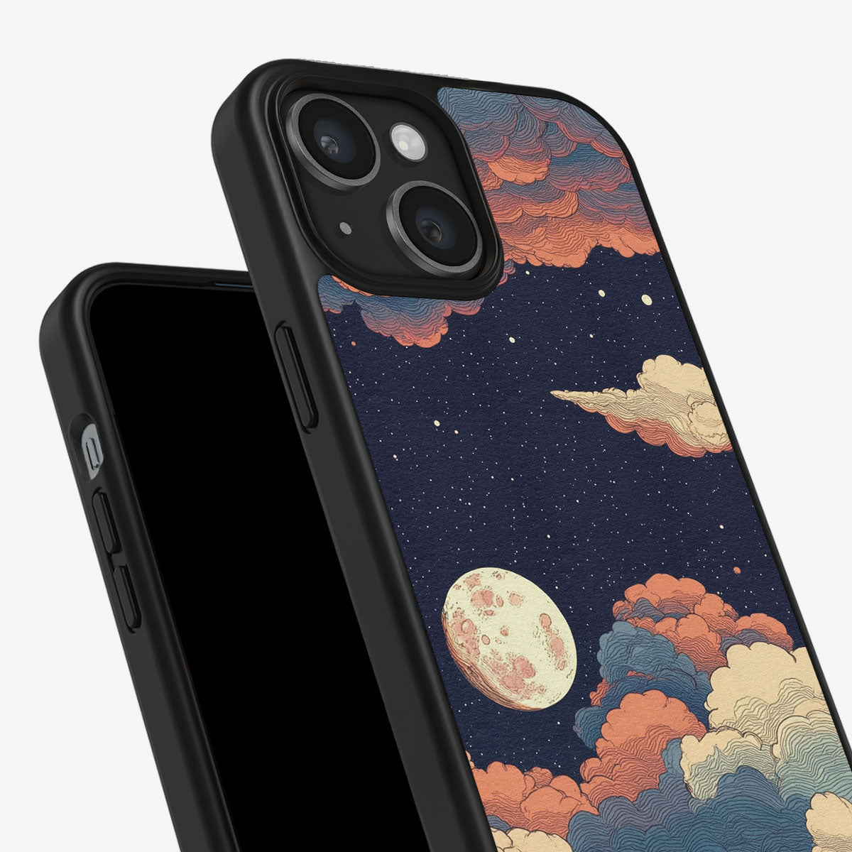 Blushed Moon - iPhone 15 Case #case type_core (non magsafe)