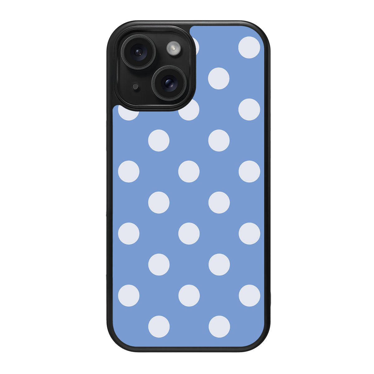Cloud Blue design back view – iPhone 15 case