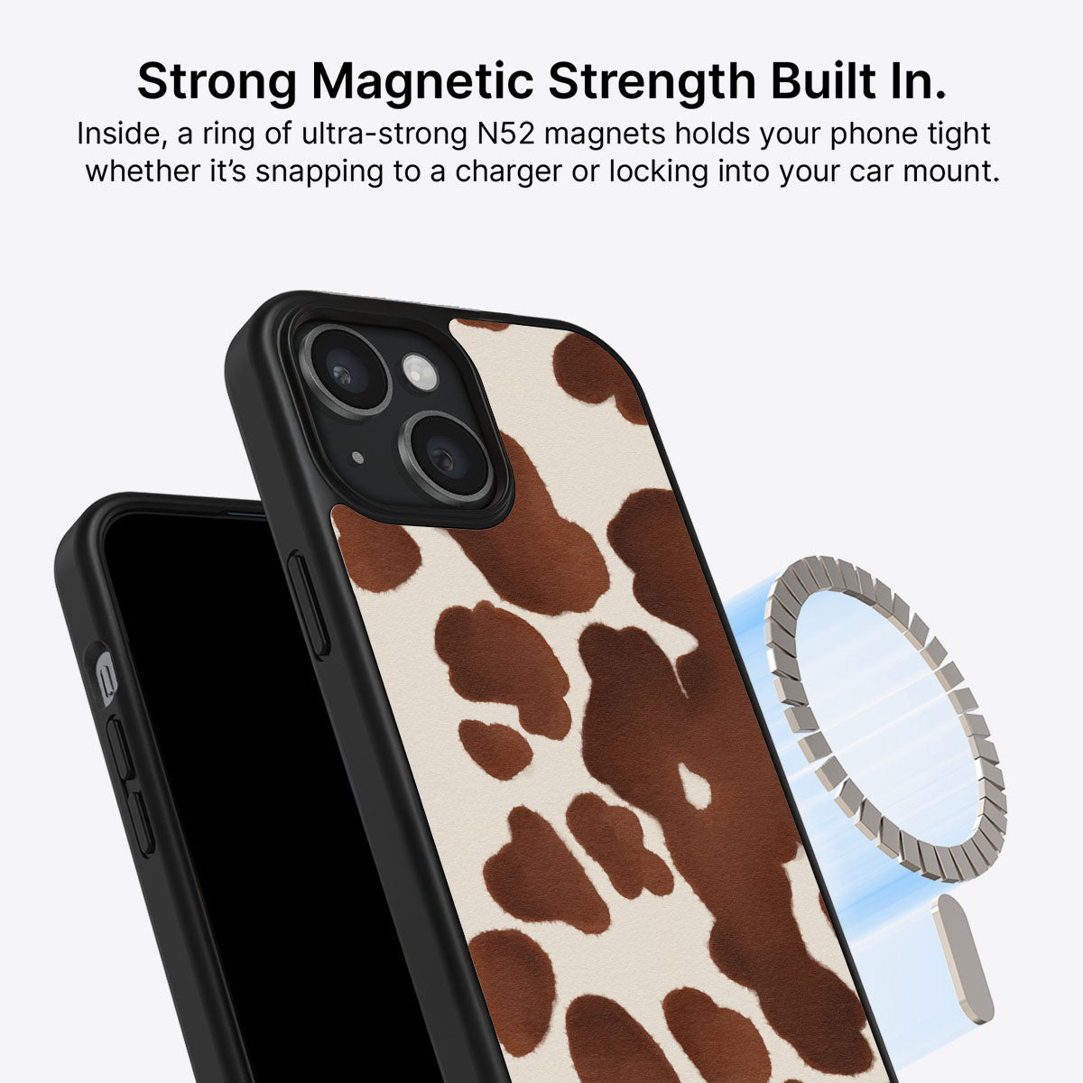 Cocoa Cow - iPhone 15 Case #case type_core (magsafe)