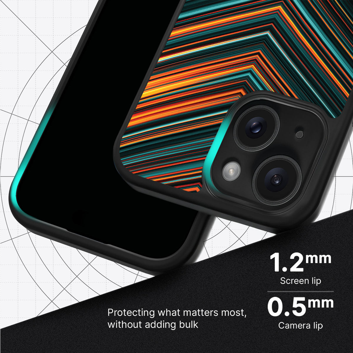 Deep Tech - iPhone 15 Case #case type_core (magsafe), #case type_core (non magsafe)