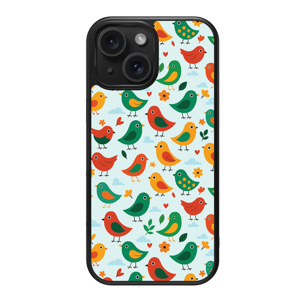 Feathered Friends - iPhone 15 Case #case type_core (magsafe), #case type_core (non magsafe)