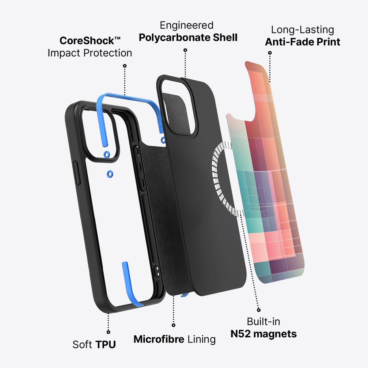 Fibionacci Play - iPhone 15 Case #case type_core (magsafe)