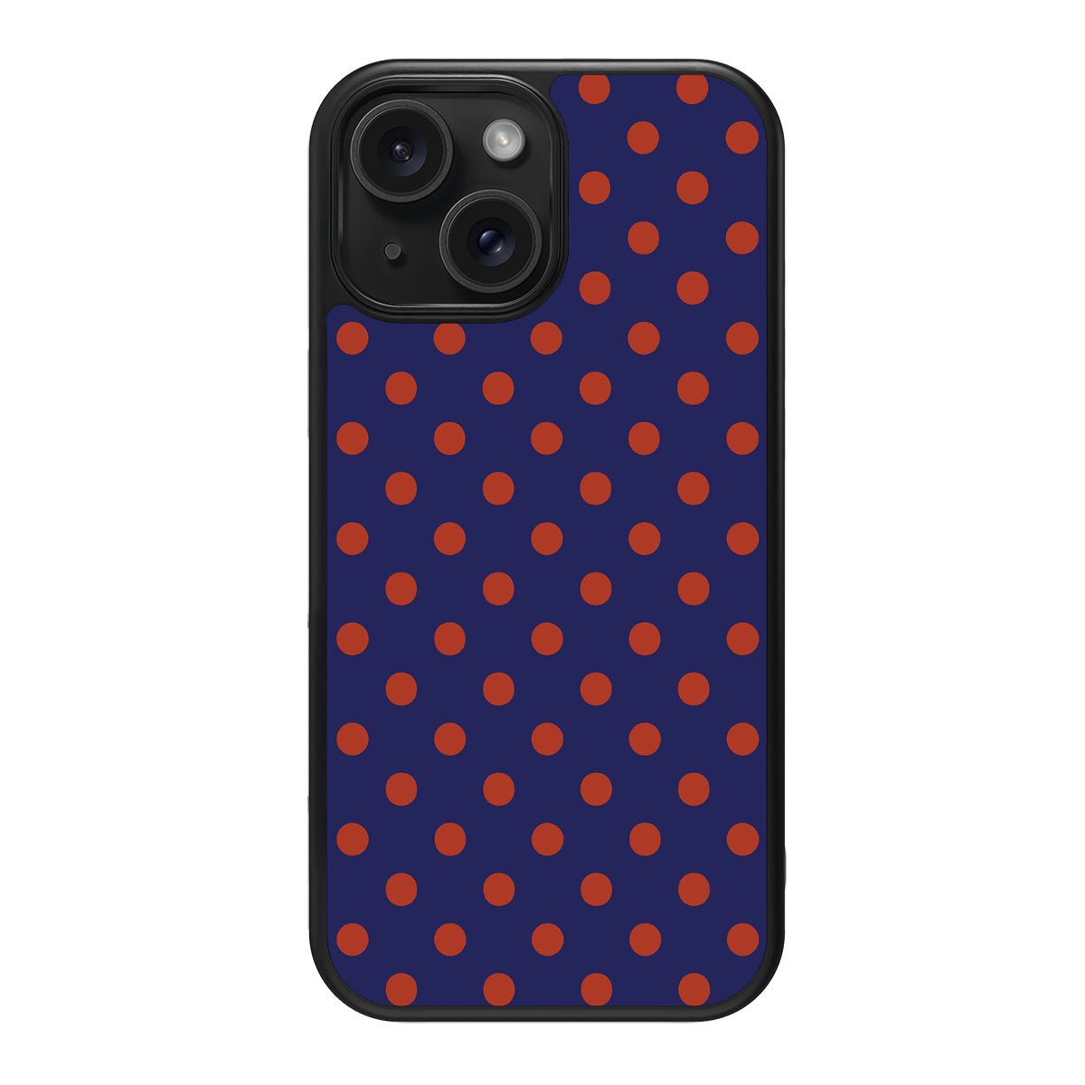 Fiery Instinct design back view – iPhone 15 case