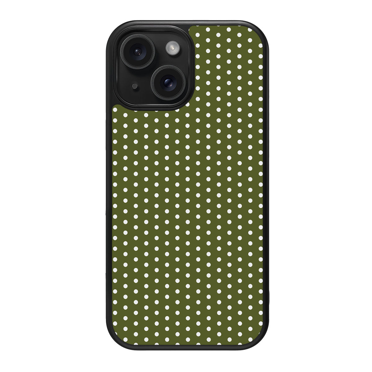 Forest Mesh design back view – iPhone 15 case