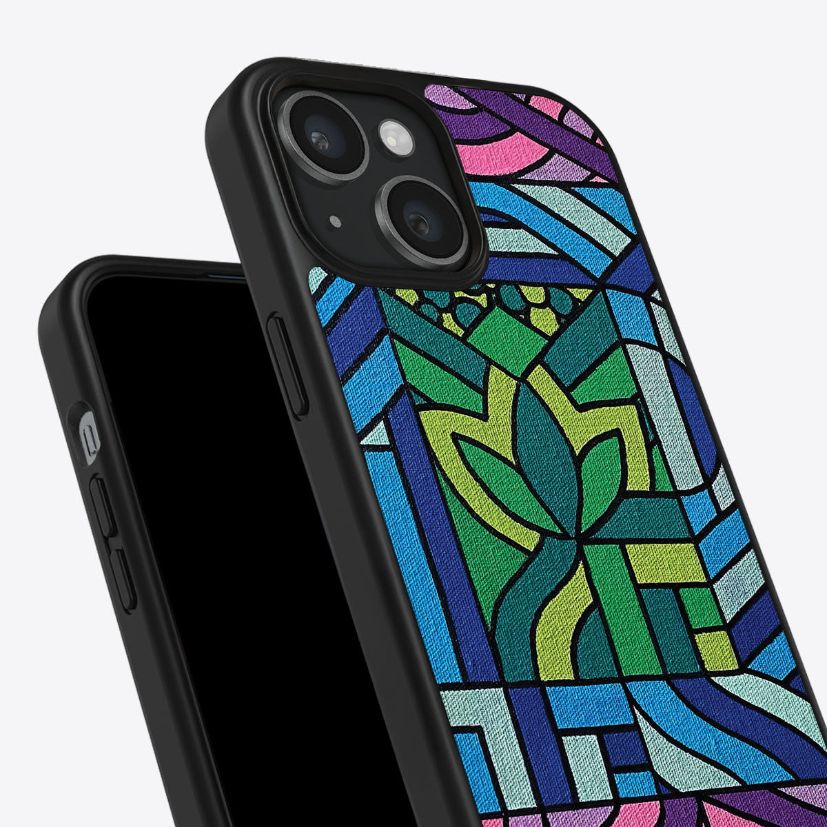 Green Flame - iPhone 15 Case #case type_core (non magsafe)