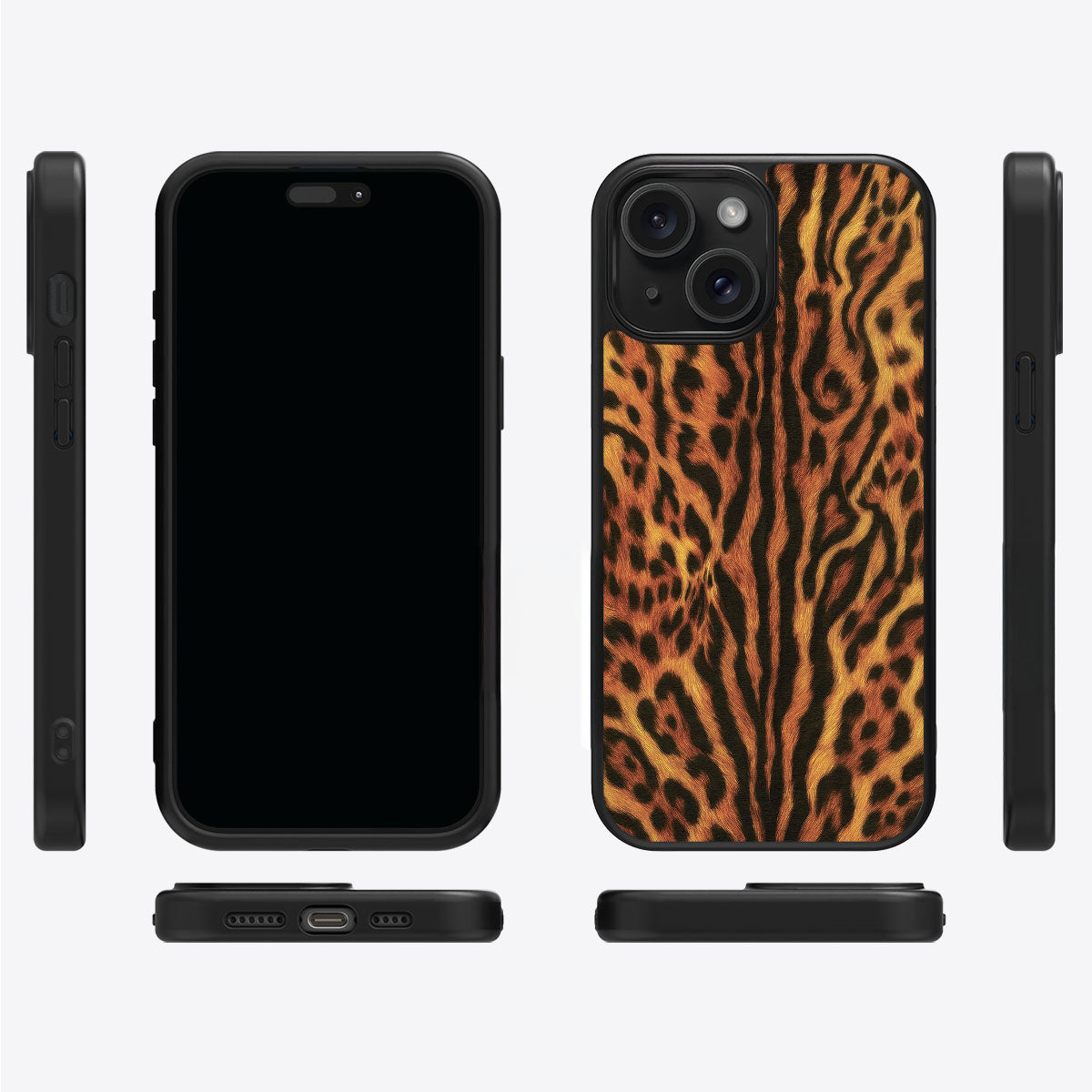 Leopard Trail - iPhone 15 Case #case type_core (magsafe), #case type_core (non magsafe)