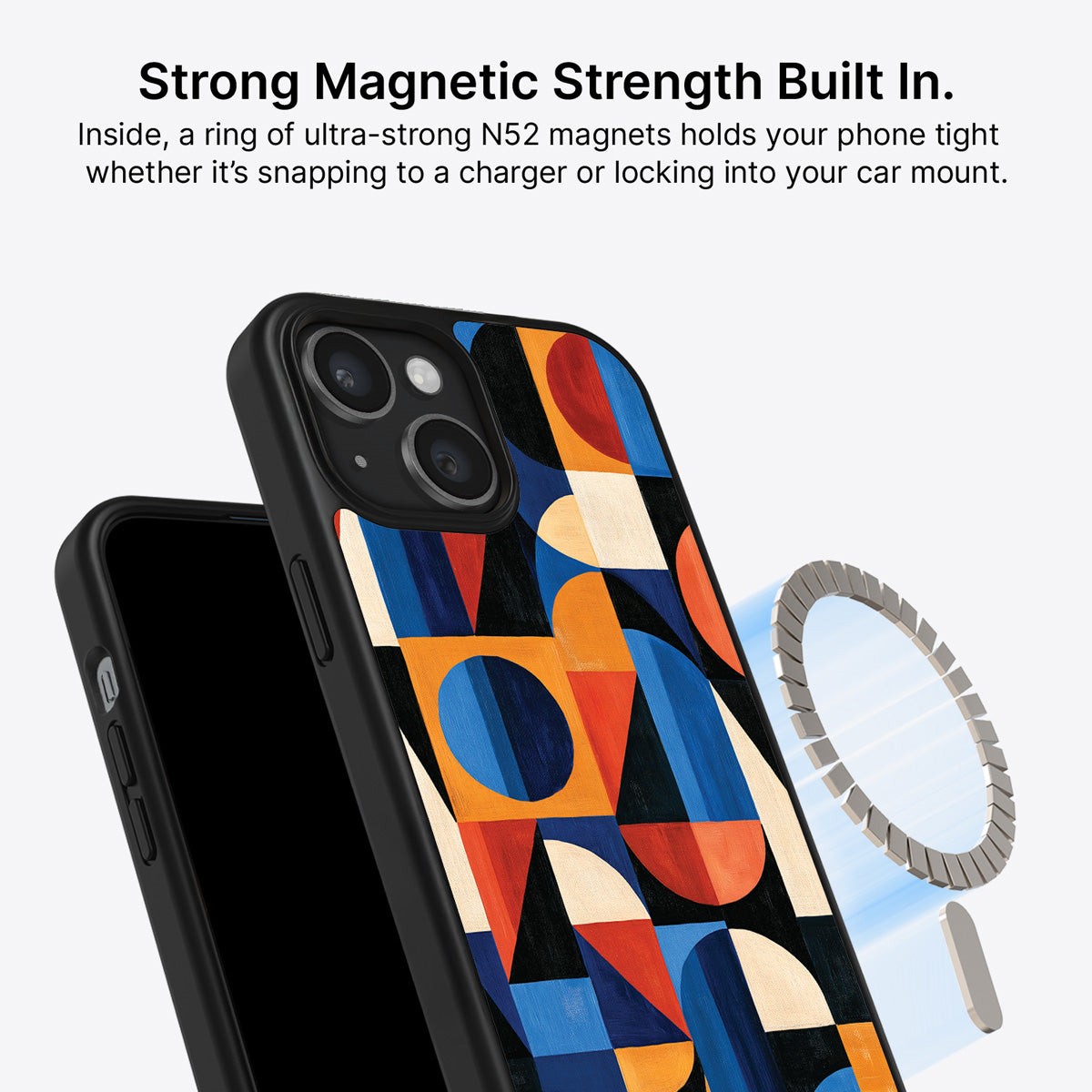 iPhone 15 MagSafe case – Modernist Muse design