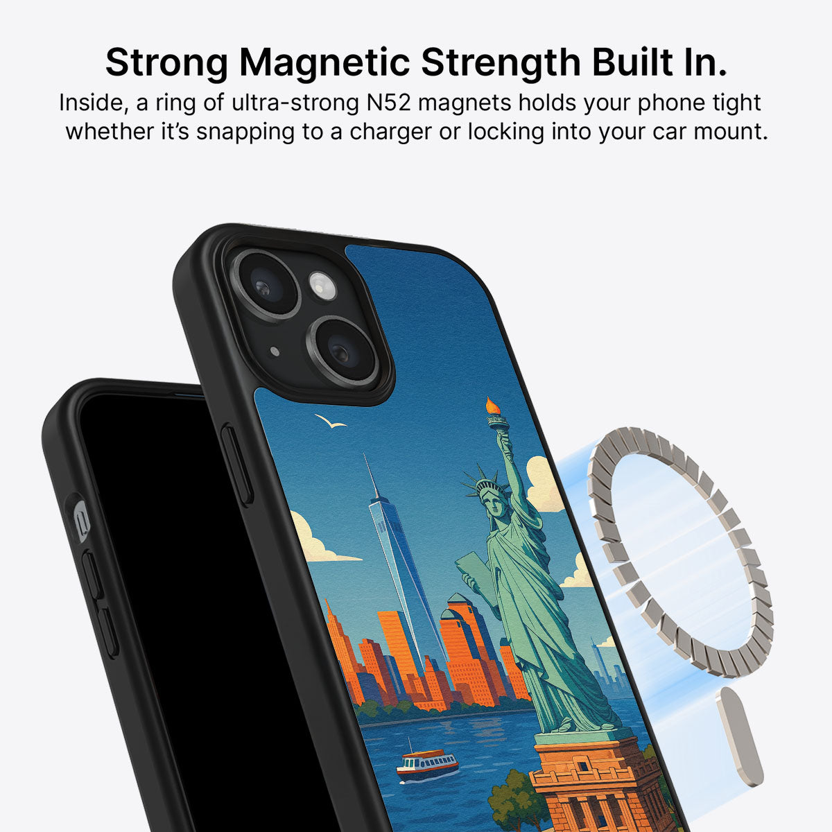 Newyork - iPhone 15 Case #case type_core (magsafe)