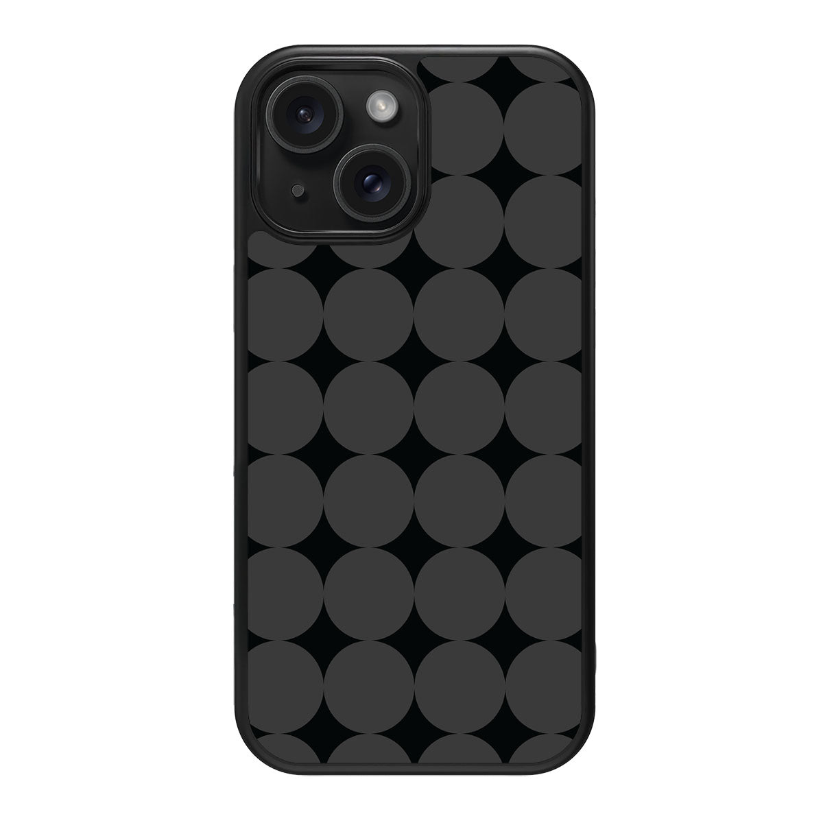 Night Eclipse design back view – iPhone 15 case