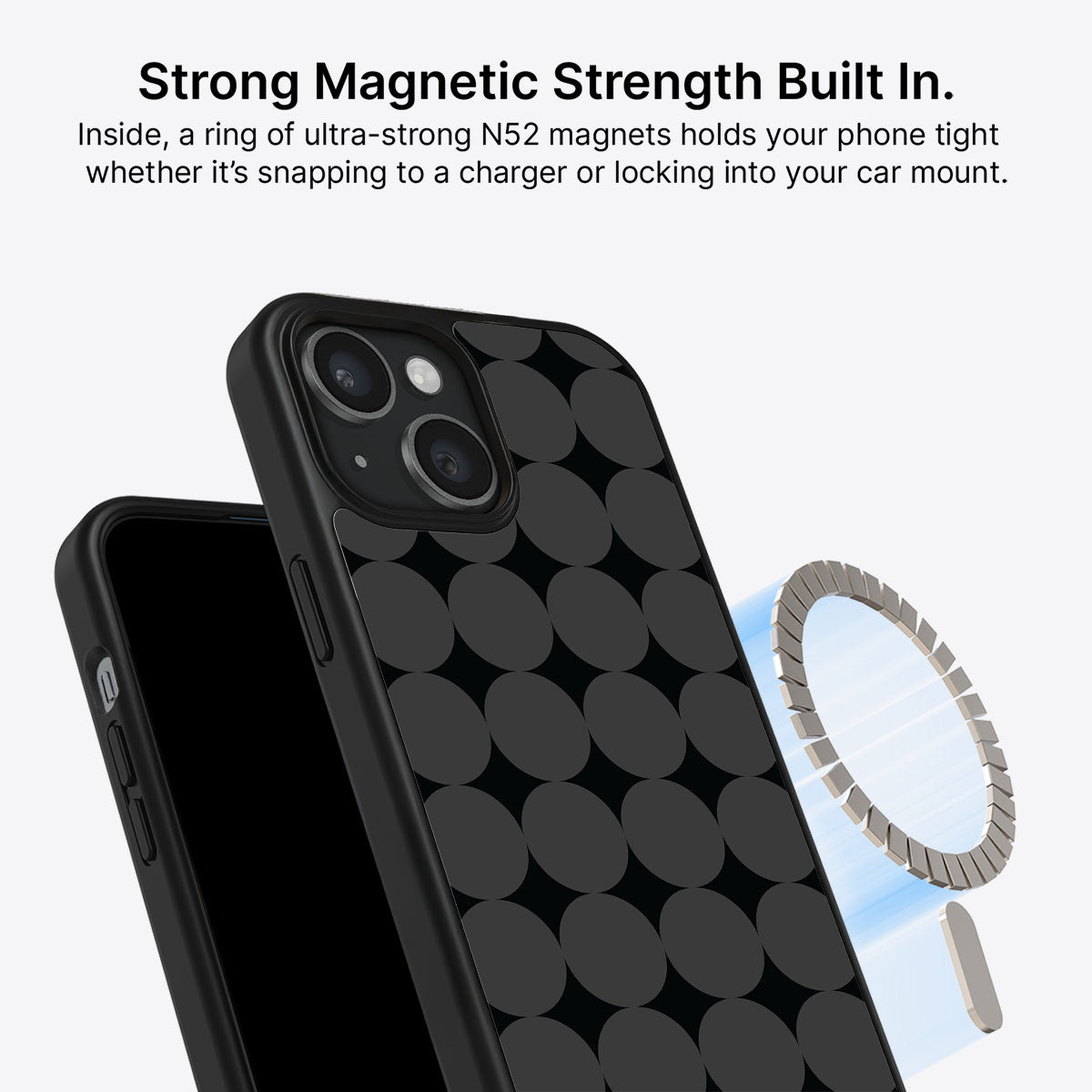 iPhone 15 MagSafe case – Night Eclipse design