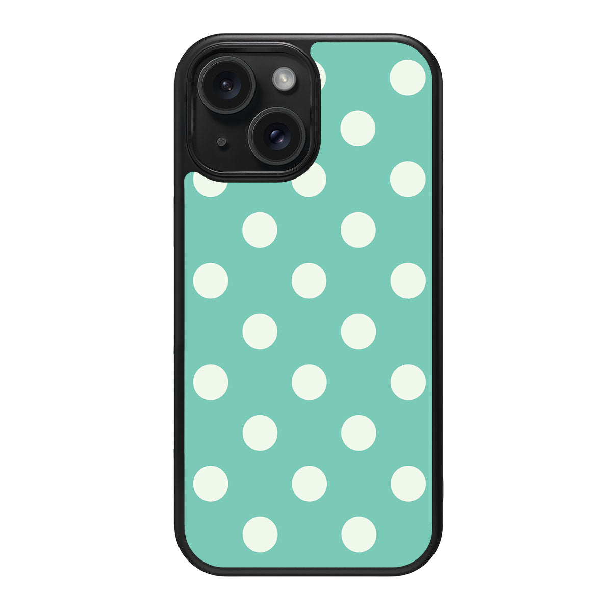 Sea Mist design back view – iPhone 15 case