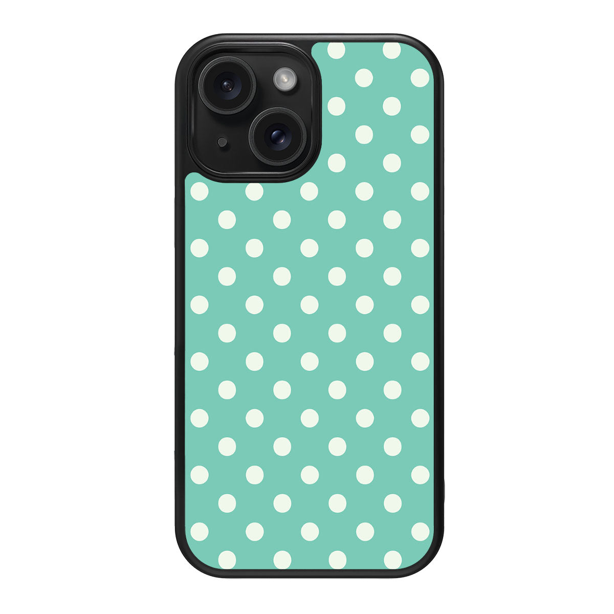 Sea Pearls design back view – iPhone 15 case
