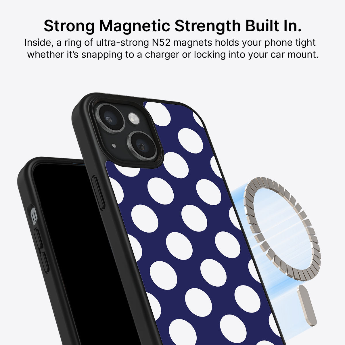iPhone 15 MagSafe case – Sighting Moons design