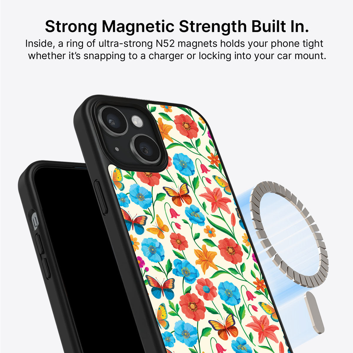 Spring Garden - iPhone 15 Case #case type_core (magsafe)