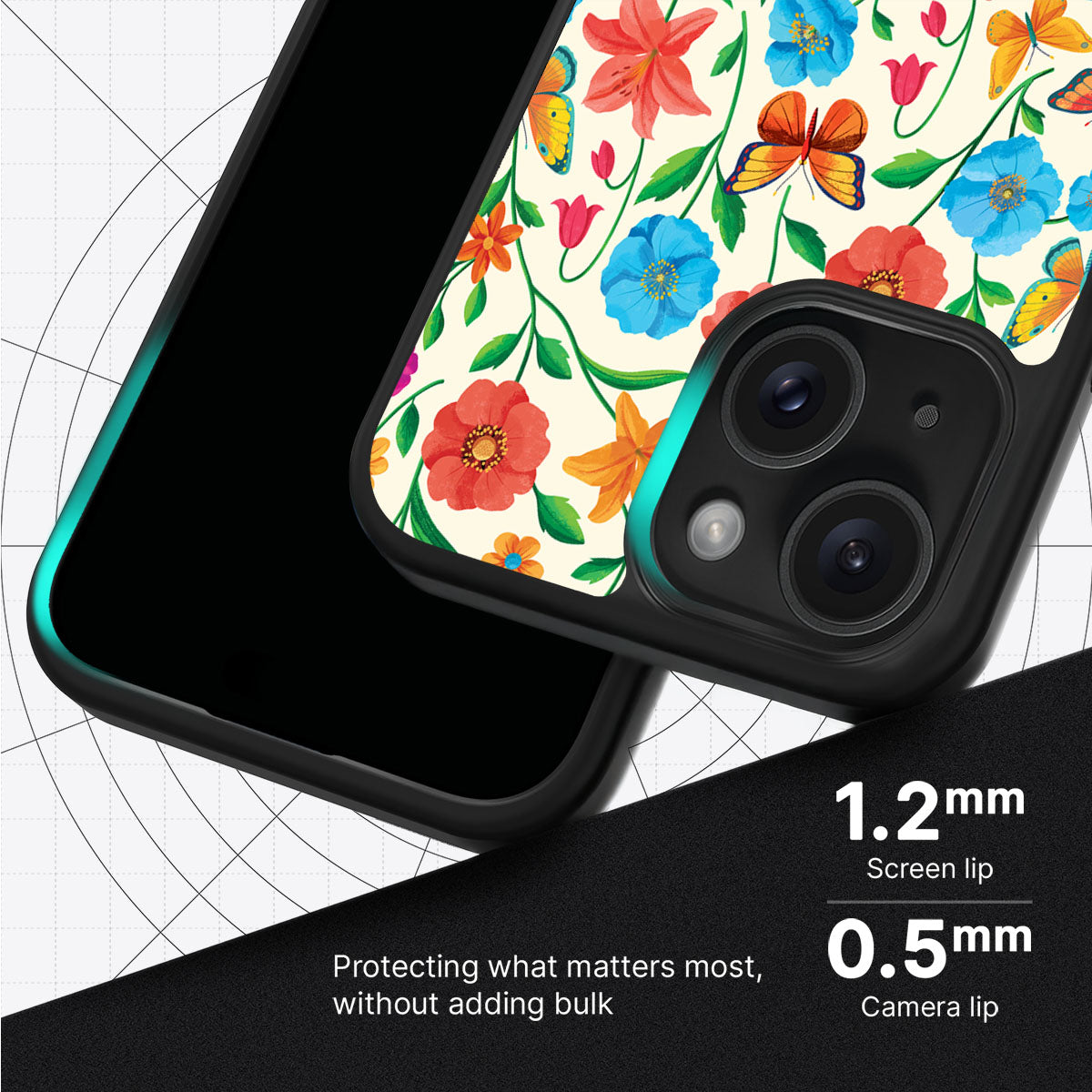 Spring Garden - iPhone 15 Case #case type_core (magsafe), #case type_core (non magsafe)