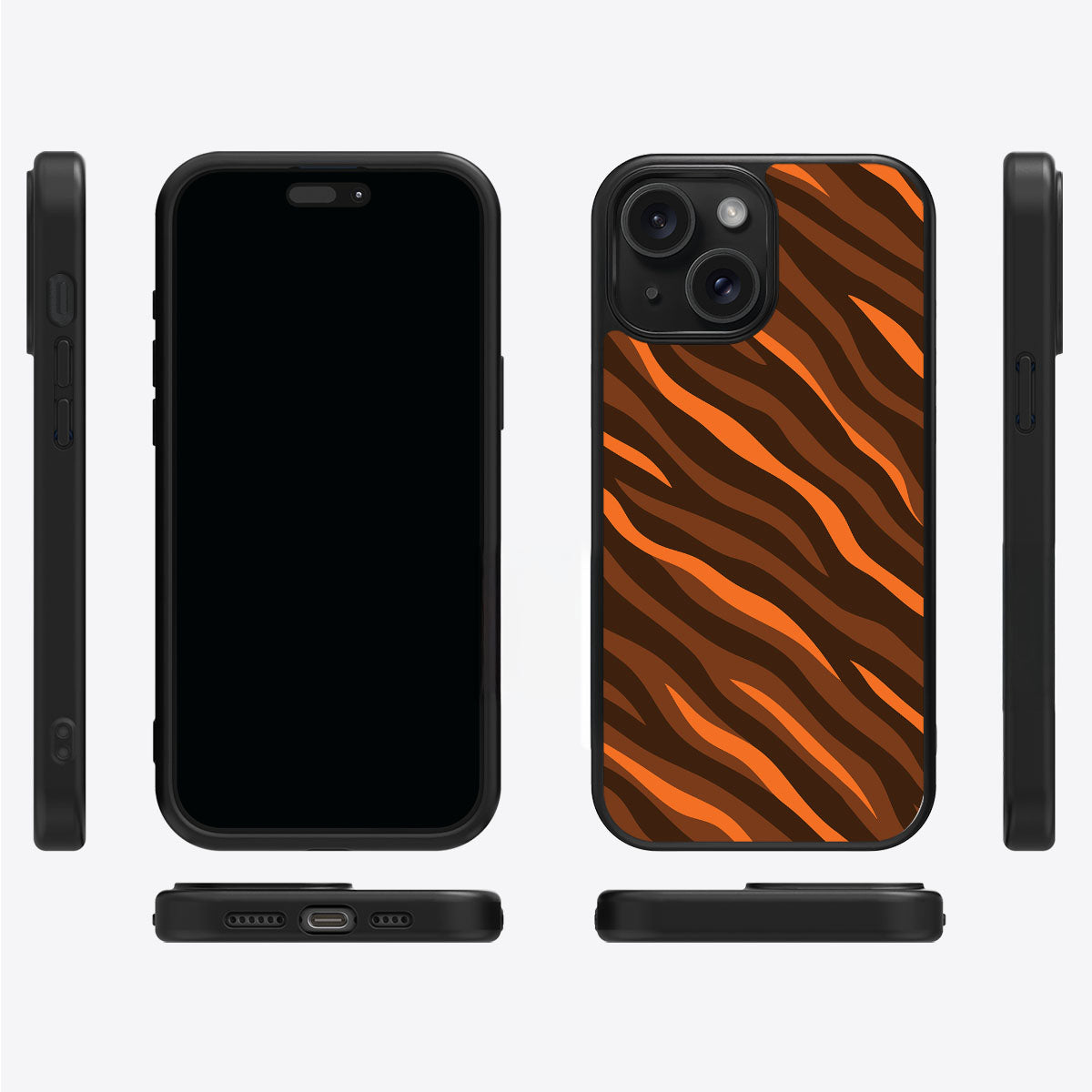 Tiger Trace - iPhone 15 Case #case type_core (magsafe), #case type_core (non magsafe)
