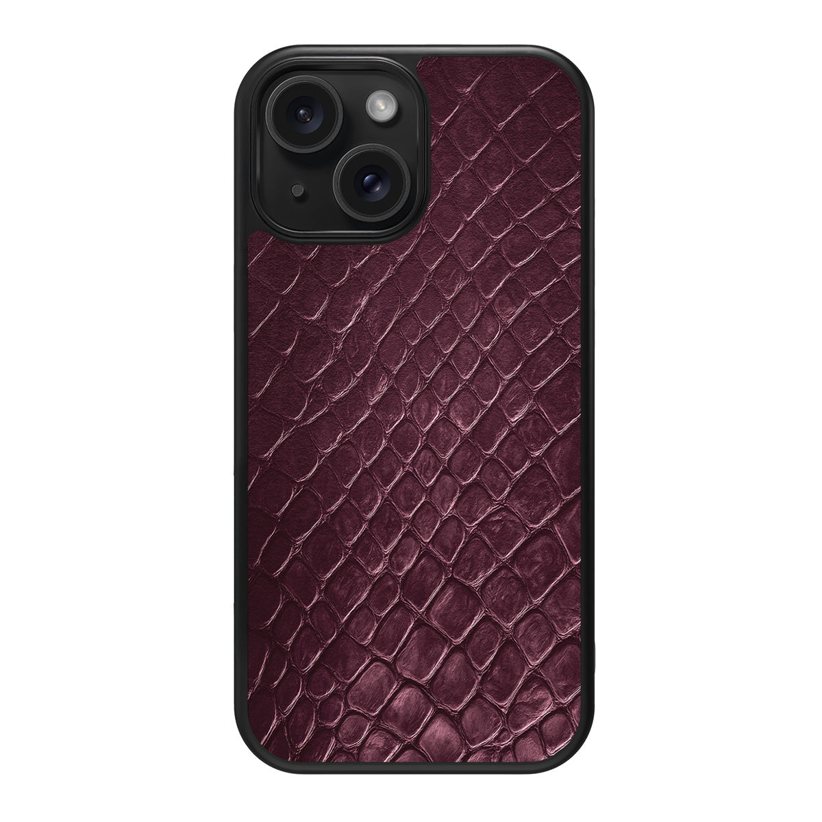 Wine Python design back view – iPhone 15 case