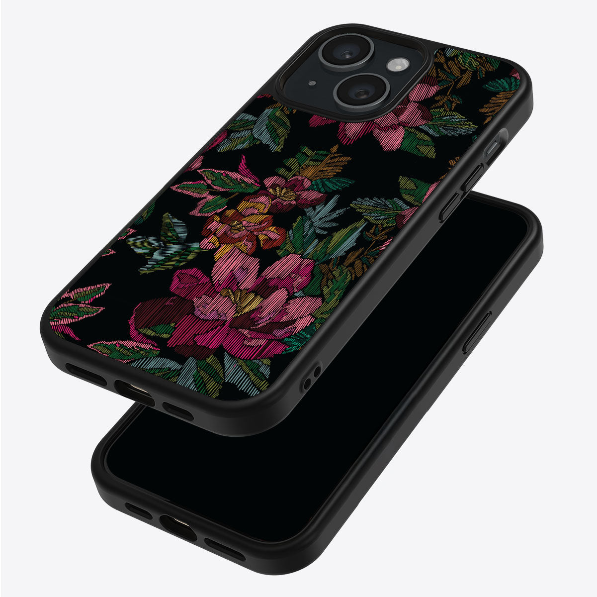 Woven Blooms - iPhone 15 Case #case type_core (magsafe), #case type_core (non magsafe)