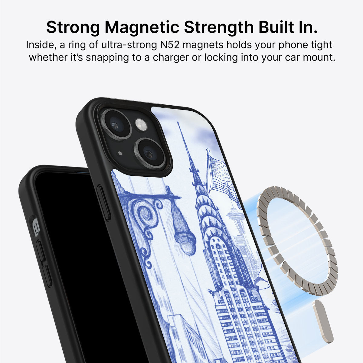 American Dream - iPhone 15 Plus Case #case type_core (magsafe)