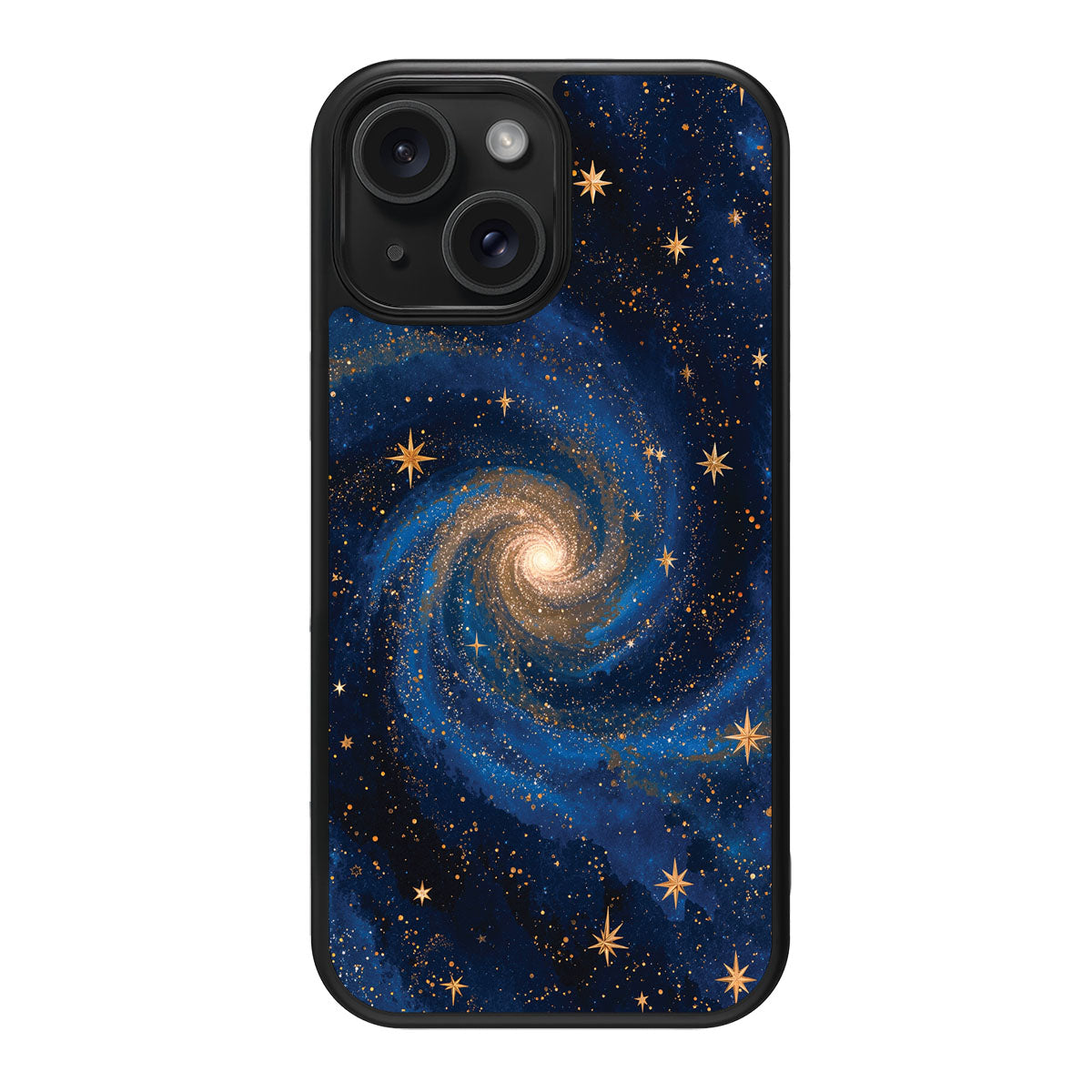 Galaxy Designer iPhone 15 Plus Case – Cosmic Tide | MagSafe