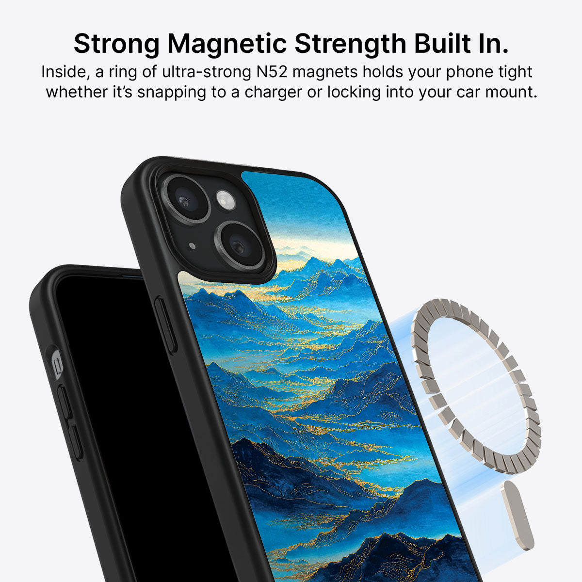 Ethereal Dawn - iPhone 15 Plus Case #case type_core (magsafe)